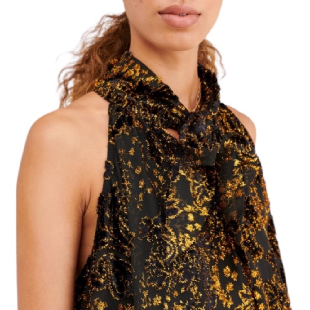 HEMANT & NANDITA➕Gold Dust Woman Dress - Picture 3 of 10